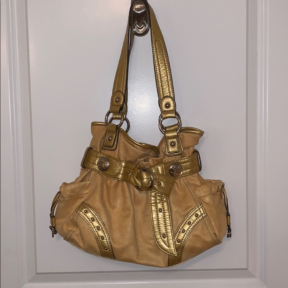 yellow kathy van zeeland purse